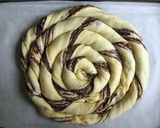 A picture of step 4 of Poppy Seed Twisted Bread.