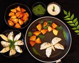 A picture of step 4 of Leftover Idli fry for kids.