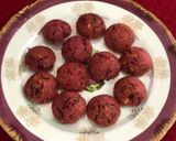 A picture of step 10 of Beetroot and Walnut Paniyarams.