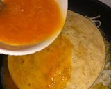 Reggeli tojásos tortilla torta recept fázis 3 fotója