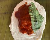 A picture of step 6 of Oaxacan Tamales.