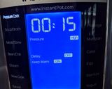 A picture of step 13 of Chicken Curry Stew Instant Pot IP.