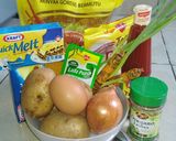 Foto langkah ke 1 dari resep Potato pizza #14.