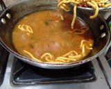 A picture of step 5 of काठियावाड़ी सेव टमाटर की सब्जी (sev tamater ki sabji recipe in h.