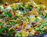Foto del paso 7 de la receta: Lomo de cerdo en blueberry y ensalada de frutas y verduras