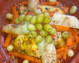 Foto del paso 4 de la receta: Tajín marroquí con pollo 🍗🥕🥔