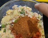 A picture of step 3 of Surmai Potato Crispy Patty.