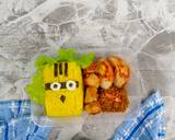 Cara Membuat Nasi Bento Minion 5