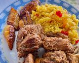 Foto del paso 12 de la receta: Arroz con vegetales y carne al caldero