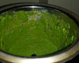 A picture of step 2 of Mint capsicum sandwich chutney.