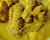 Foto langkah ke 6 dari resep Opor Ayam Kentang.