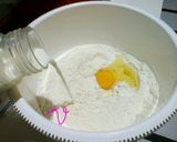 Foto langkah ke 1 dari resep Wool Roll Bread.
