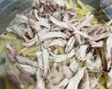 A picture of step 5 of Chicken pot pasta.
