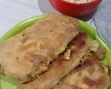 Foto langkah ke 2 dari resep Martabak teplon ala2 Bund aulia, 👍mantooll 👏.