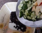 A picture of step 4 of Apple Chana Chaat.