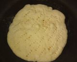 A picture of step 3 of Vegetable pizza without pizza base and without microwave.