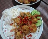 Foto langkah ke 5 dari resep Udang Goreng Cabe Garam.