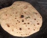 A picture of step 6 of Stuff Methi Paratha.