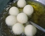 Foto langkah ke 4 dari resep Onde-Onde Isi Kacang Merah Lembut Dan Kokoh.