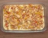 Foto del paso 4 de la receta: Pastel de pollo con masa licuada