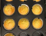A picture of step 5 of Mimosa Muffins 💛.