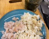 Foto del paso 3 de la receta: Arroz de rape, gambas y congrio con alioli 🦐