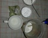 Foto langkah ke 1 dari resep Kue Talam Green Tea.