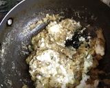 A picture of step 4 of Nawabi paneer.