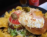 Φωτογραφία βήματος 6 της συνταγής To Burger του κόκορα