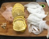 A picture of step 2 of Spaghetti with Zucchini & Fried Lemon.