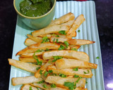 शकरकंदी फ्राइज (Sweet Potato fries) रेसिपी चरण 4 फोटो