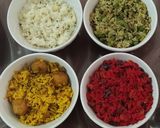A picture of step 6 of Rangeelo Rainbow Pulav.