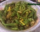 A picture of step 8 of Fresh Green Chilli Olive Achar Recipe 🌶.