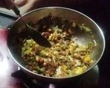 A picture of step 2 of Milet Rotis Bhel.
