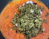 A picture of step 2 of Baby food: kingklip with veggies.