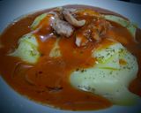 Foto del paso 4 de la receta: Mozzarella sin carroza con atún bañada en crema de tomate casera