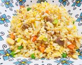 A picture of step 8 of Egg Fried Rice.