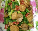 Foto langkah ke 3 dari resep *egg tofu mushroom*.