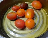 Foto del paso 3 de la receta: Pasta con jamón, hongos y cherry