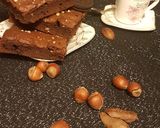 Une image de l'étape 7 de Brownie aux noisettes, noix de pequant et oreo.