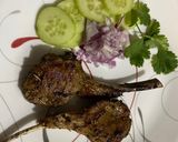 A picture of step 4 of Lamb sirloin chops.
