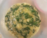 Foto del paso 4 de la receta: Tortilla de espinaca y cebolla