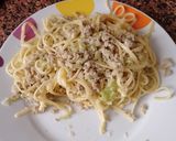 Foto del paso 3 de la receta: Tallarines con col y picada de cerdo