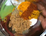 A picture of step 1 of Crockpot Coconut Curry.