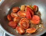 A picture of step 2 of Chicken karahi🍲.