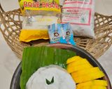 Foto langkah ke 8 dari resep Ketan Mangga Manis Legit.