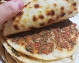 صورة لخطوة 6 من وصفة صفيحة شامية بعجينة رهيبة وطرية 😋