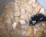 A picture of step 1 of Pineapple Chicken and RicePressure Cooker.