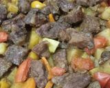 صورة لخطوة 3 من وصفة طاجن خضار باللحمة 😋