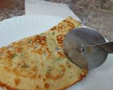 A picture of step 5 of Crispy Anda paratha.